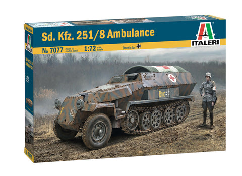 ITALERI - 7077 - SDKFZ 251/8 AMBULANCE - 1:72