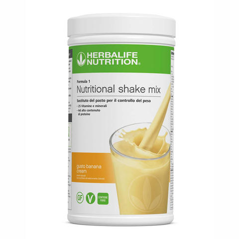 Herbalife - Formula 1 sostituto del pasto Banana Cream 550 g