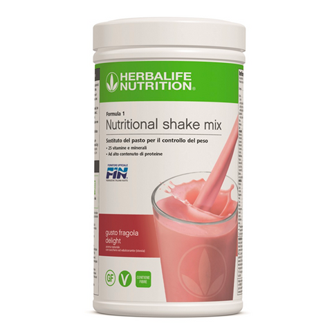 Herbalife - Formula 1 sostituto del pasto Fragola Delight 550 g