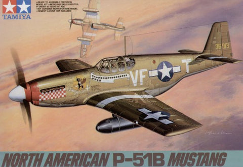 Tamiya - 61042 - North-American P-51B Mustang - 1:48