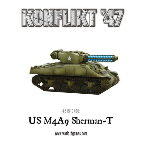 Warlord Games 451510402 - M4A9-T Sherman with Tesla Cannon