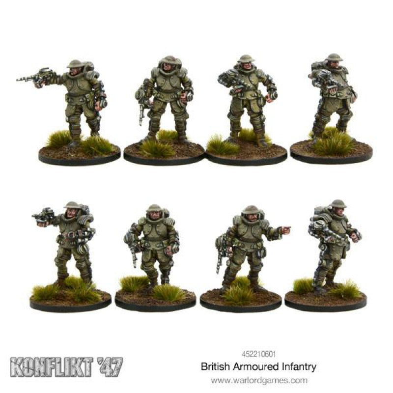 Warlord Games 452210601 - British Armoured Infantry Section