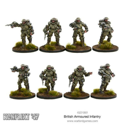 Warlord Games 452210601 - British Armoured Infantry Section