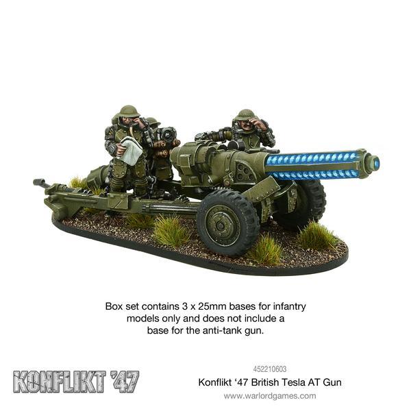 Warlord Games 452210603 - British Tesla Anti-Tank Gun