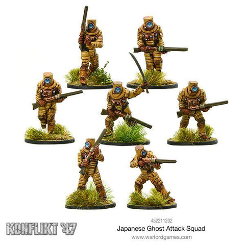 Warlord Games 452211202 - Japanese Ghost Attack Squad