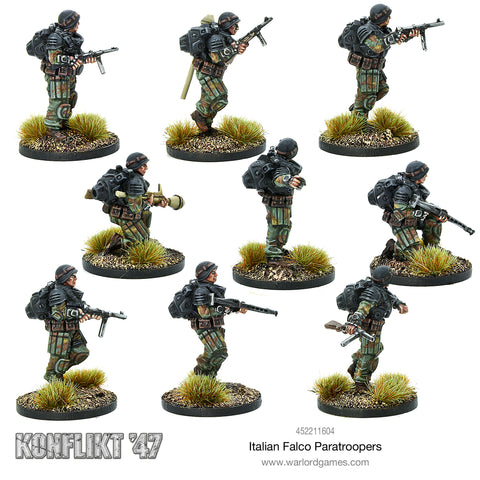 Warlord Games 452211604 - Italian Falco Paratroopers