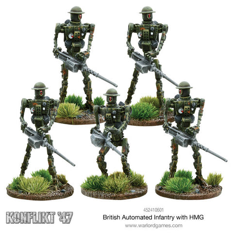 Warlord Games 452410601 - British Automated Infantry