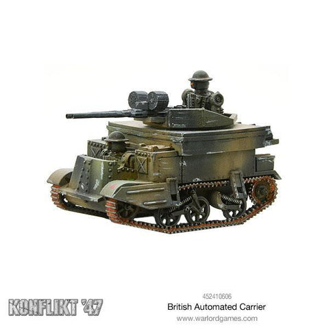 Warlord Games 452410606 - British Automated Carrier
