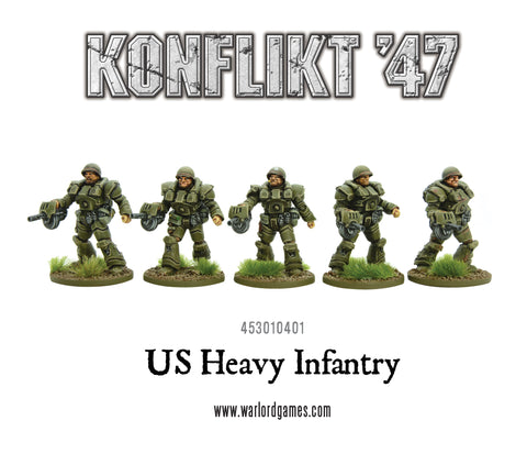 Warlord Games 453010401 - US Heavy Infantry