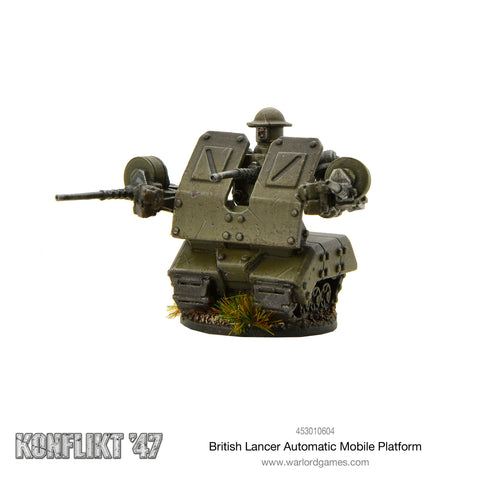 Warlord Games 453010604 - British Lancer Automated Mobile Platform