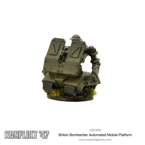 Warlord Games 453010605 - British Bombardier Automated Mobile Platform
