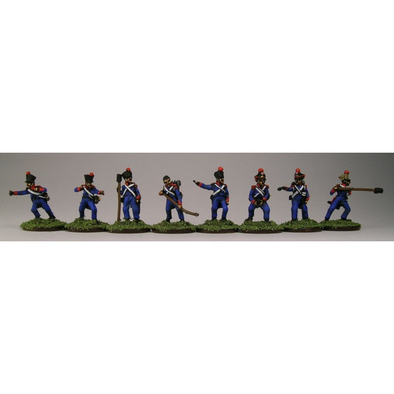 War Modelling - Line Foot Artillerymen (Napoleonic-France) - 15mm