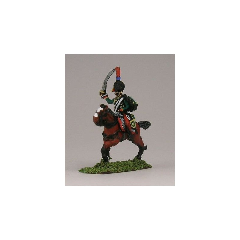 War Modelling - Elite Hussar Charging (Napoleonic) - 15mm