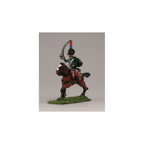 War Modelling - Elite Hussar Charging (Napoleonic) - 15mm