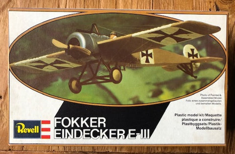 Revell 4111 - Fokker Eindekker E.III (white box) (2nd hand) - 1:72