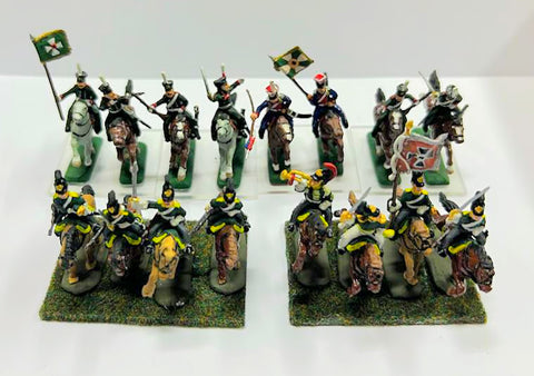 Russian Uhlans x 16 - Borodino - 1:72 - Strelets - 015 - CP@