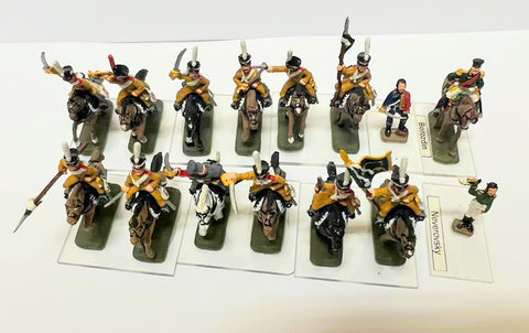 Strelets - 087 - Russian hussars in winter dress - 1:72 (HIGH PAINTED) - CP@