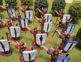 ROMANS ITALIAN ALLIES INFANTRY PUNIC WARS - 1:32 - PAINTED (SET 23) - CP@