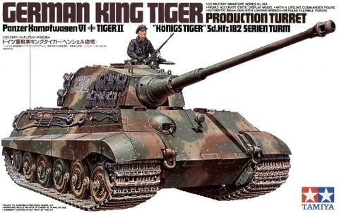 Tamiya 35164 - Pz.Kpfw.VI King Tiger Sd.Kfz.182 Production Turret - 1:35