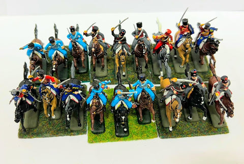 French hussars (Napoleonic Wars) - 1:72 (HIGH PAINTED) - Italeri - 6008 - @