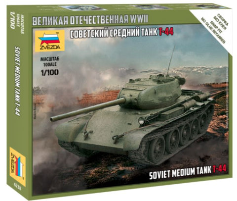 Zvezda - 6238 - Carro armato sovietico T-44 - 1: 100