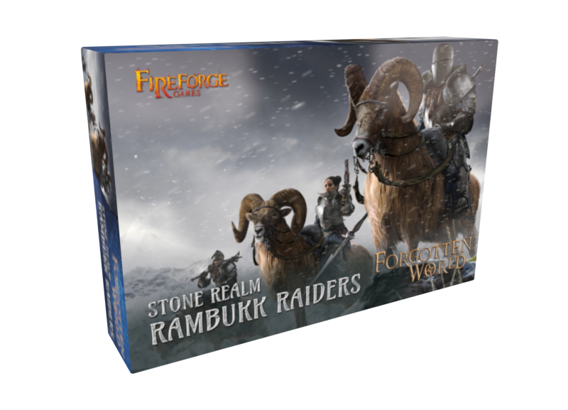 Fireforge Games - FWSR05-BS - STONE REALM RAMBUKK RIDERS