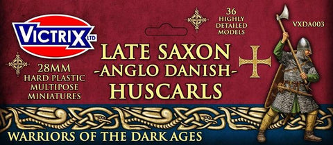 Late Saxons - Anglo Danish - Huscarls - Victrix - VXDA003 - 28mm - @