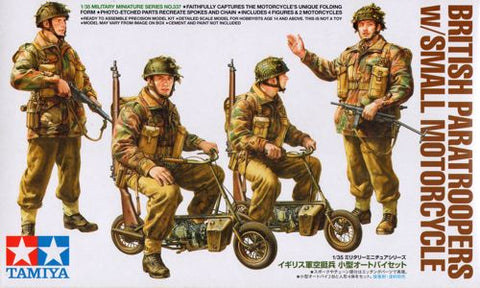 Tamiya 35337 - British Paratroopers with Welbike - 1:35