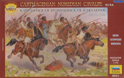 Carthagenian Numidian cavalry - 1:72 - Zvezda - 8031 - @