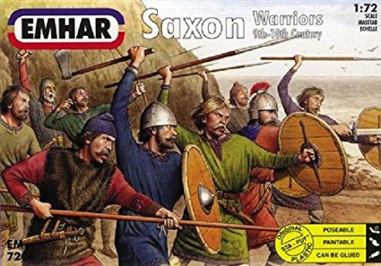 Saxon warriors 9th-10th century - 1:72 - Emhar - 7206