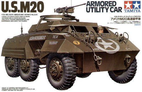 Tamiya 35234 - M20 Armoured Utility Car - 1:35