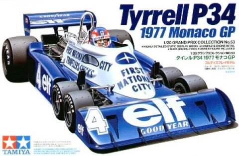 Tamiya TA20053 - Tyrell P34 1977 Monaco GP - 1:20