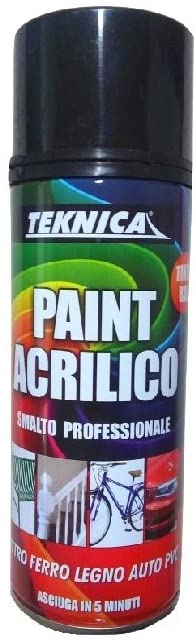 Teknica - RAL9005 - Paint Acrilico - nero opaco