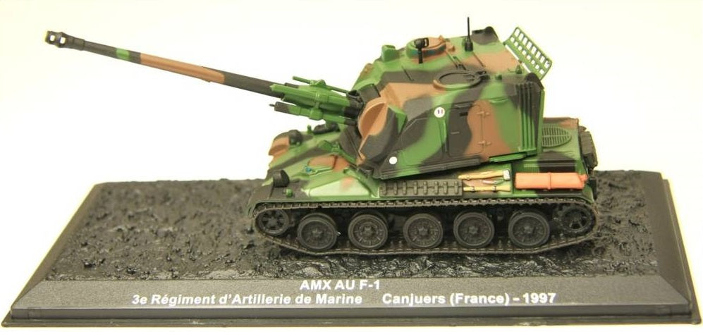 AMX AU F-1 - 3e Regiment d Artillerie de Marine Canjuers France 1997 - 1:72