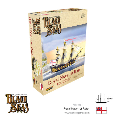 Royal Navy 1st Rate - Black Seas - Warlord - 792411003