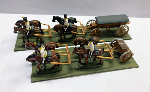 Napoleonic Austrian Cavalry Artillery - 1:72 (HIGH PAINTED) - Hat - 8226 - @