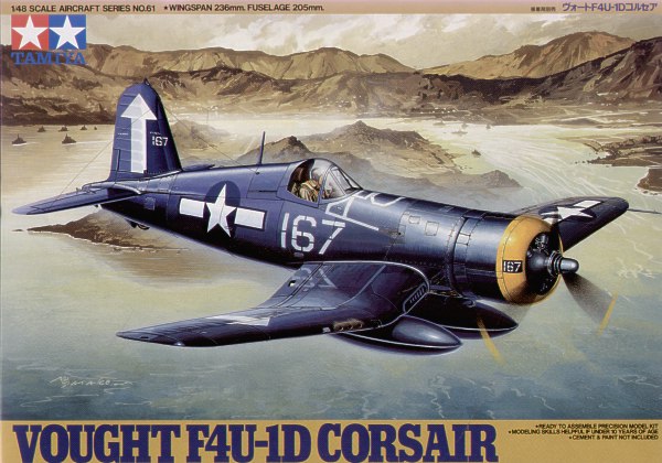 Tamiya 61061 - Vought F4U-1D Corsair - 1:48