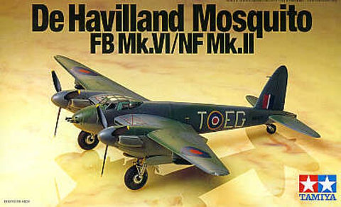 Tamiya 60747 - de Havilland Mosquito Mk.VI / NF.II - 1:72