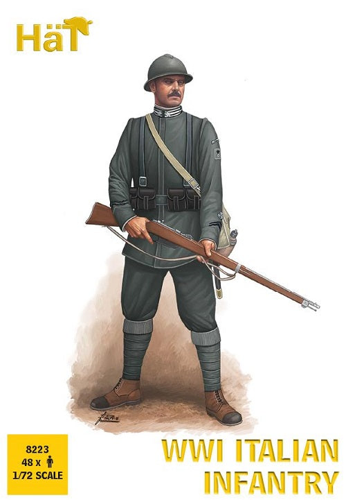 Hat - 8223 - WWI ITALIAN HEAVY INFANTRY - 1:72