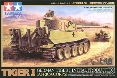 Tamiya TA32529 - Tiger I first production - 1:48