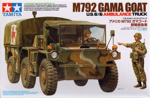 Tamiya 35342 - Gama Goat U.S. 6x6 M792 - Ambulance Truck - 1:35