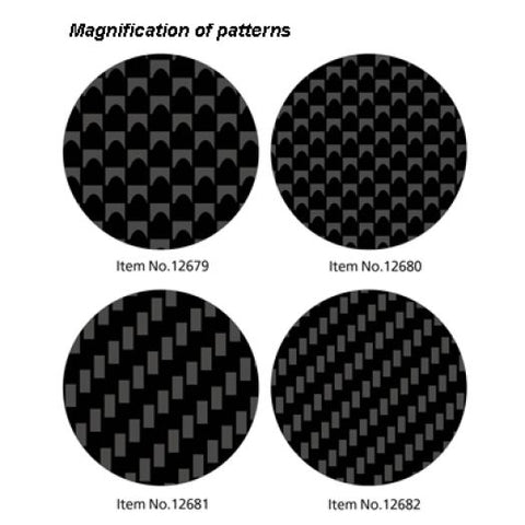 Tamiya TA12680 - CARBON DECAL PLAIN EX FINE - 1:24