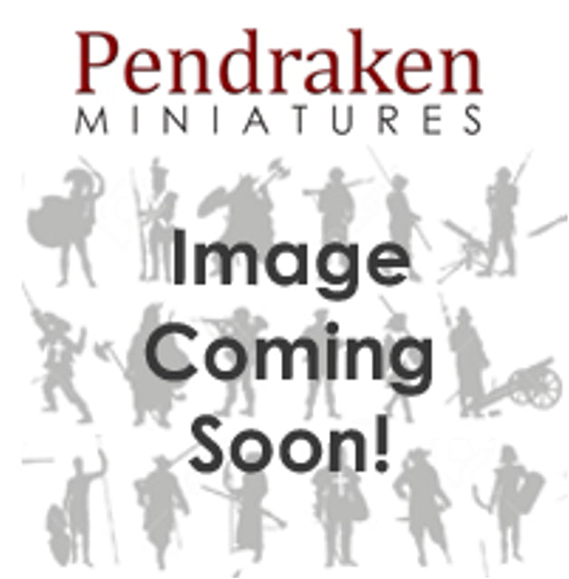 Pendraken - Elephant with general and entourage (Ancient Indian) - 10mm