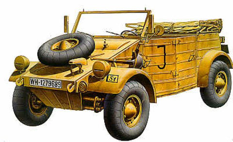 Tamiya 35238 - Kubelwagen Type 82 DAK/Afrika Korps - 1:35