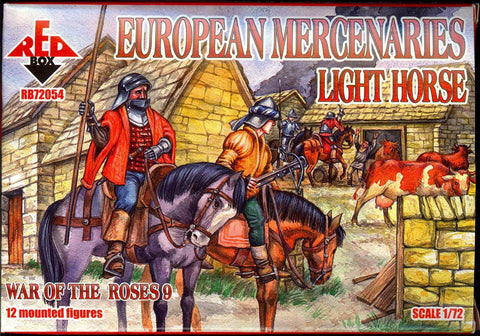 Red Box - 72054 - European mercenaries light horse - 1:72