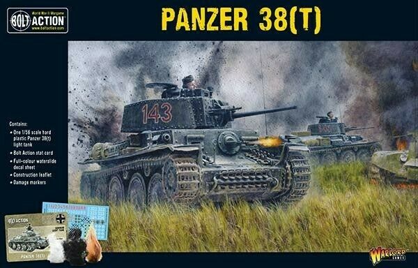 Panzer 38(t) - 28mm - Bolt Action - 402012031