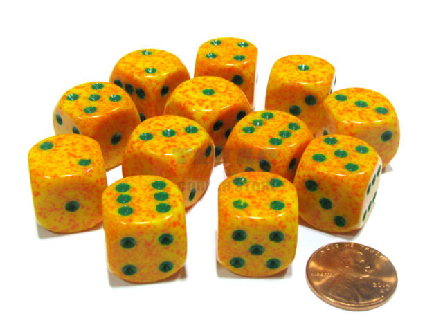 Chessex - 25712 - Lotus - Dice Block (16mm)