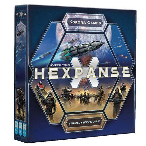 Korona Games - Hexpanse - Boardgame - USED