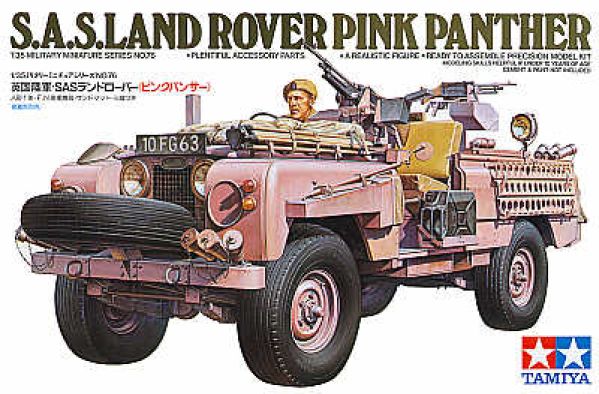 Tamiya TA35076 - SAS Land Rover 'Pink Panther' - 1:35
