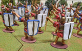 ROMANS ITALIAN ALLIES INFANTRY PUNIC WARS - 1:32 - PAINTED (SET 23) - CP@
